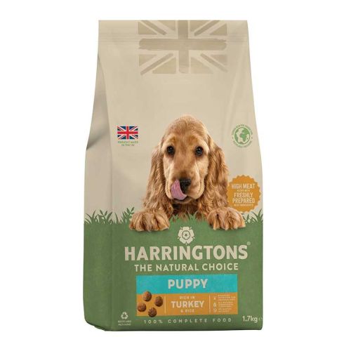 Harringtons Complete Puppy Turkey & Rice Dry Food 1.7Kg