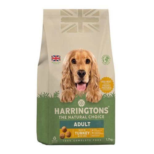 Harringtons Complete Turkey Veg Adult Dry Dog Food 1.7kg