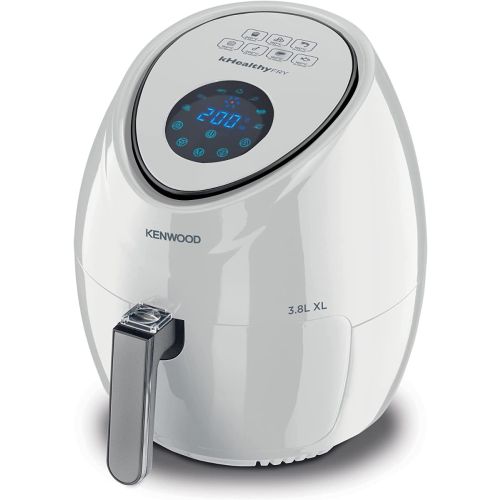 Kenwood Digital Air Fryer XL 3.8L 1.7Kg 1500W With Rapid Hot Air Circulation For Frying, Grilling, Broiling, Roasting, Baking And Toasting Hfp30.000Wh, White