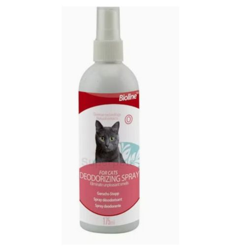 Bioline Bioline Deodorizing Spray For Cat 175ml  (UAE Delivery Only)
