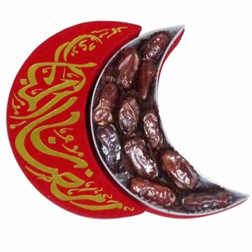 Crescent Date Box Red (UAE Delivery Only)
