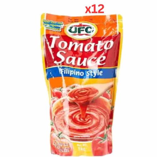 Ufc Tomato Sauce Sweet Filipino Blend - 1 Kg Pack Of 12 (UAE Delivery Only)