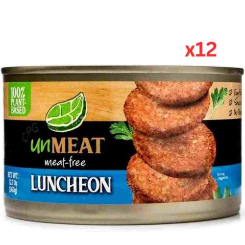 Unmeat Meat-Free Luncheon 360Gm Pack Of 12 (UAE Delivery Only)