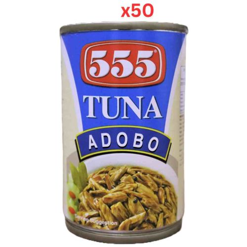 555 Tuna Adobo - 155 Gm Pack Of 50 (UAE Delivery Only)
