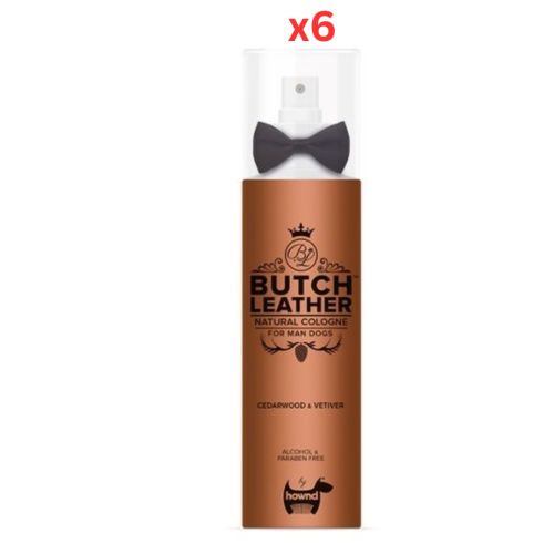 Hownd Butch Leather for Male Dog 250ml (Pack of 6)