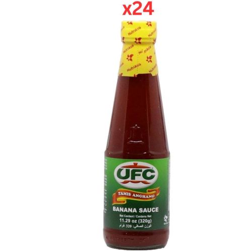 UFC Tamis Anghang Banana Sauce Regular, 320 gm (Pack of 24)