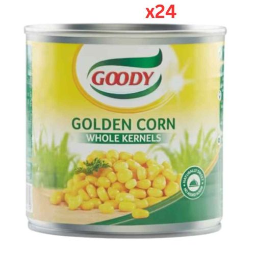 Goody Whole Kernels Golden Corn 340 gm  Carton of 24 packs
