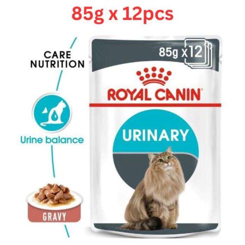 Royal Canin Feline Care Nutrition Urinary Care Wet Food Pouches Cat Food 85g x 12 pcs