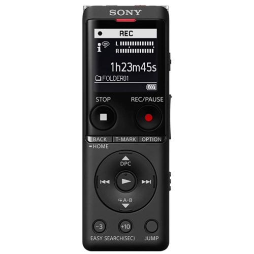 Sony Digital Voice Recorder Black ICD-UX570F