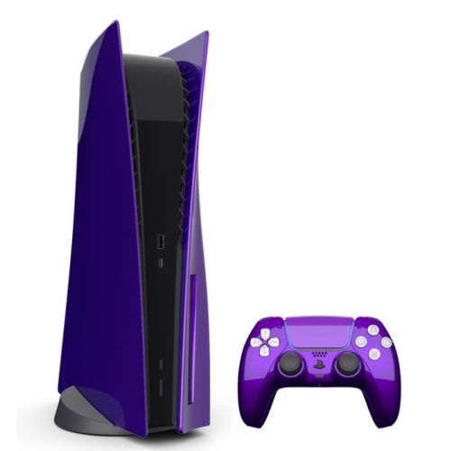 Customized Sony PlayStation 5 Disc Standard Version - Neon Purple