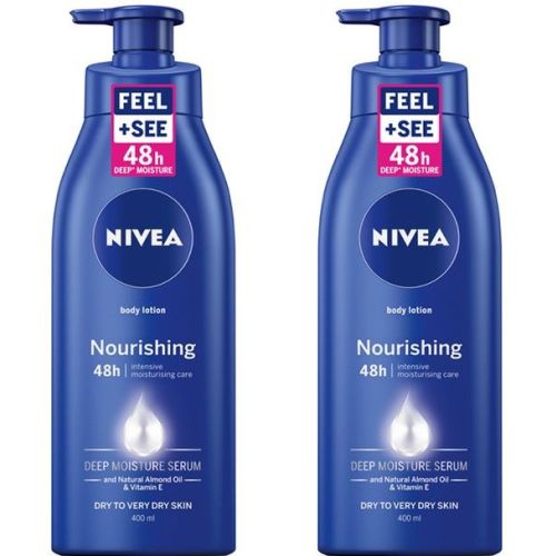Nivea Nourishing Body Lotion 400 ml Bundle Pack (UAE Delivery Only)