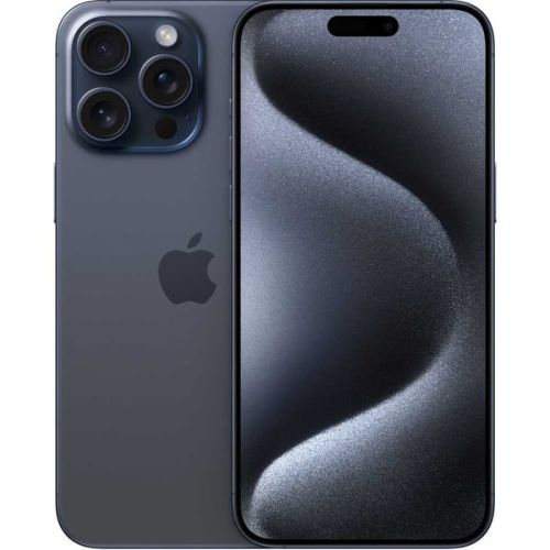 Apple iPhone 15 Pro Max (Physical Dual Sim - HK) 6.7 inch, 256GB, 8GB, Blue Titanium with FaceTime