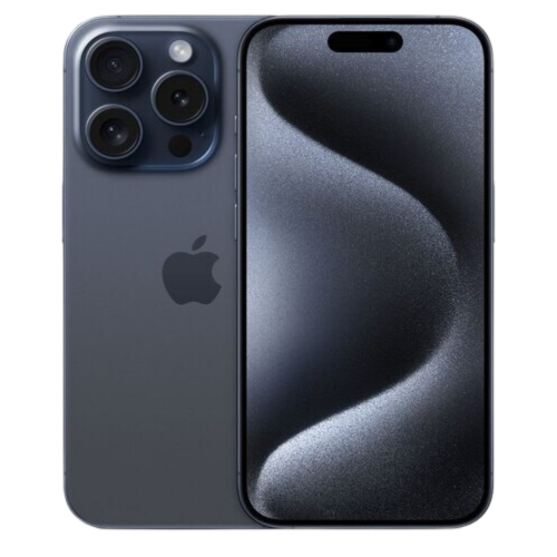 Apple iPhone 15 Pro Max (Physical Dual Sim - HK) 6.7 inch, 1TB, 8GB, Blue Titanium with FaceTime