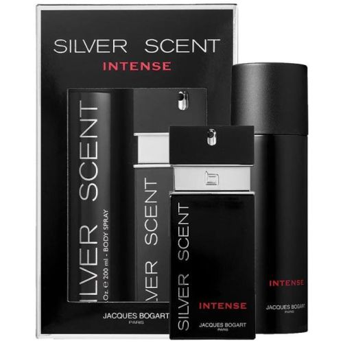 Jacques Bogart Silver Scent Intense (M) Set Edt 100Ml + Body Spray 200Ml
