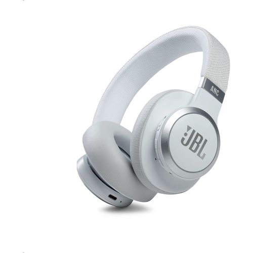 JBL Live 660BT, Wireless Over-ear Noise Cancelling Headphones, White