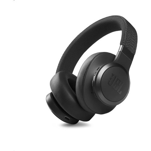 JBL Live 660BT, Wireless Over-ear Noise Cancelling Headphones, Black