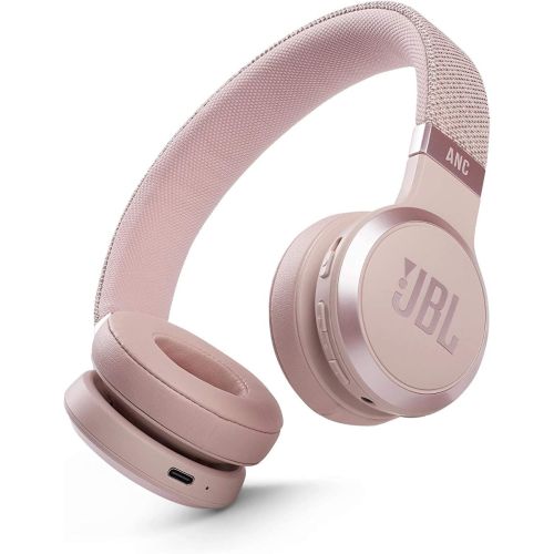 JBL Live 660BT, Wireless Over-ear Noise Cancelling Headphones, Rose Pink