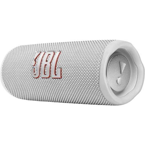 JBL Flip 6 Portable Waterproof Speaker, White
