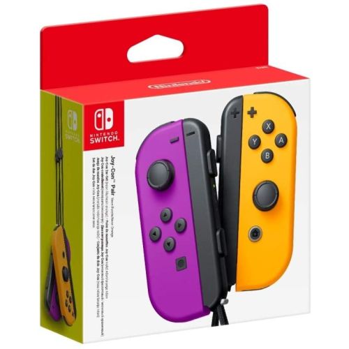 Joycon Gaming Controller - Nintendo Switch - Wireless (Purple & Orange)