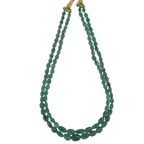Sri Jagdamba Pearls Emerald Necklace Sets - JPJAN-20-304 