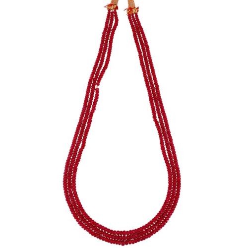 Sri Jagdamba Pearls Ruby Necklace Sets - JPJAN-20-311