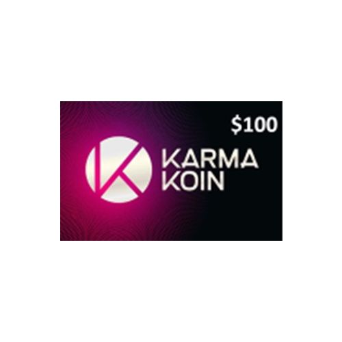 Karma Koin US $100 (Instant E-mail Delivery)