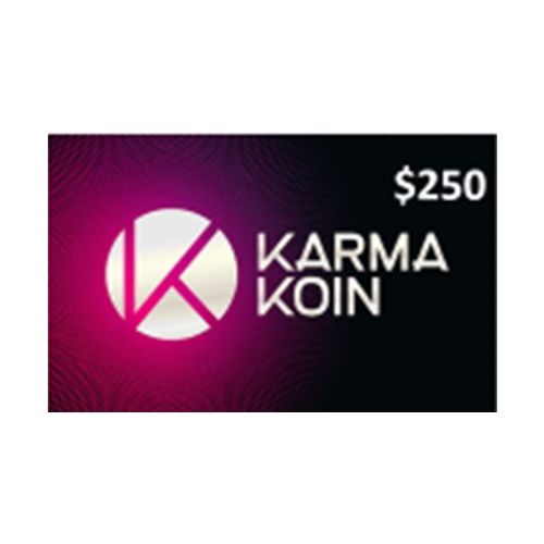 Karma Koin US $250 (Instant E-mail Delivery)