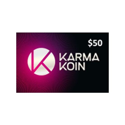 Karma Koin US $50 (Instant E-mail Delivery)