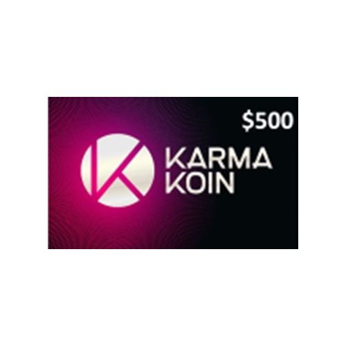 Karma Koin US $500 (Instant E-mail Delivery)