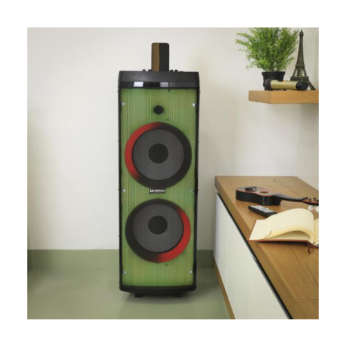 Rechargeable Portable Speaker with 1 Mic & Remote-(KNMS5193)