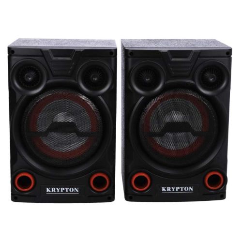 Krypton 2.0 Professional Speaker With Remote and Microphone, Black - KNMS5195