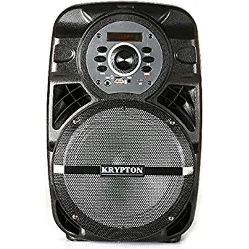 Krypton Rechargeable Portable Speaker 8 inch-(KNMS6073)