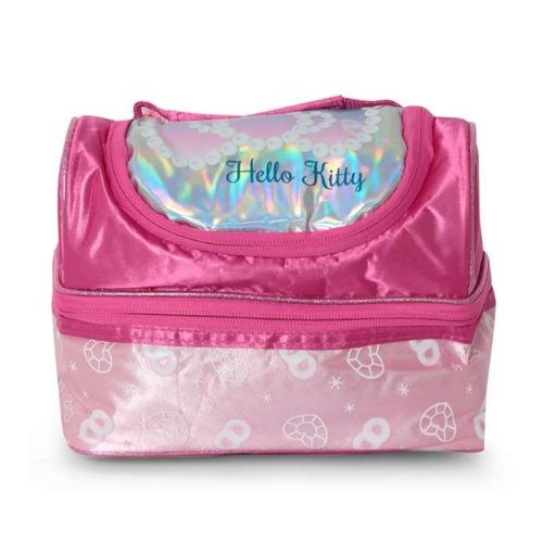 Hello Kitty Crystal Princess Lunch Bag 2 Compartment 