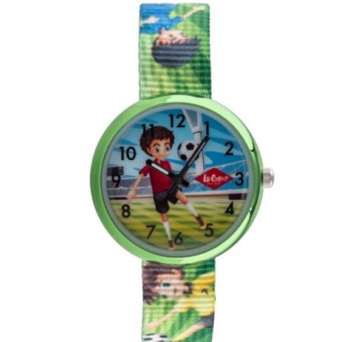 Lee Cooper Kids Analog Green/Blue Dial Watch - LC.K.3.677