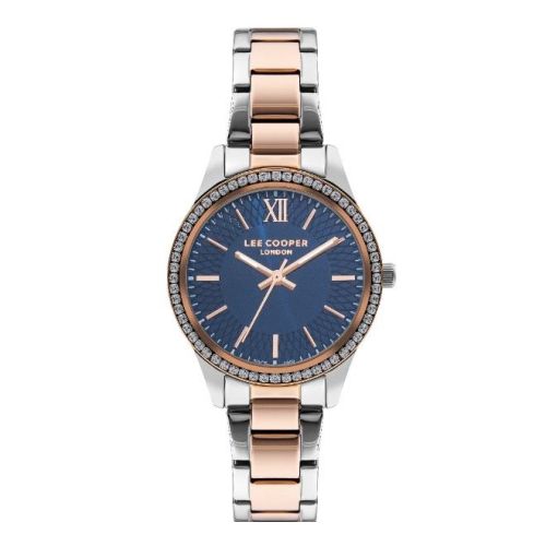 Lee Cooper Women's Analog D.Blue Dial Watch - LC07569.590