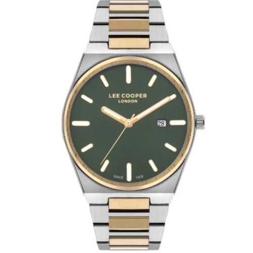 Lee Cooper Men's Multi Function Green Dial Watch - LC07608.270