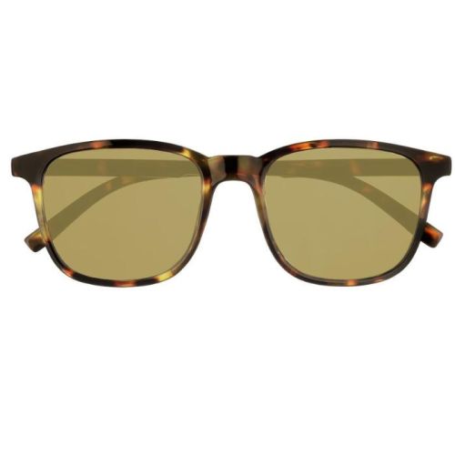 Zippo OB93-02 Square Shape Sunglasses For Unisex, 52 mm Size, Brown, Gold Revo - 267000591