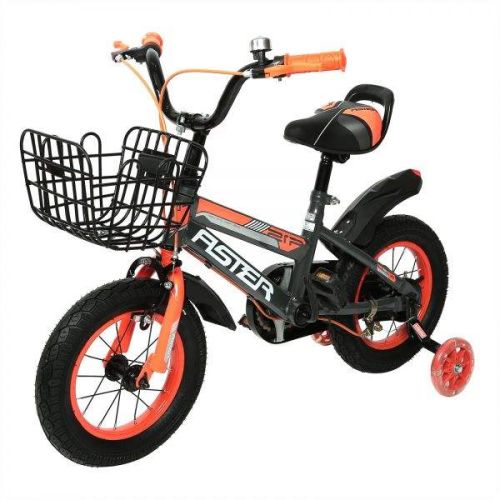 Megastar Bicycle Megawheels Swag 12 Bike With Training Wheels For Kids, Orange - AS-12-o (UAE Delivery Only)