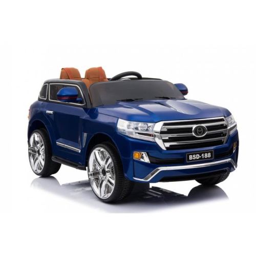 Megastar Ride On Platinum 12 V Toyota Land Cruiser Style - Blue (UAE Delivery Only)