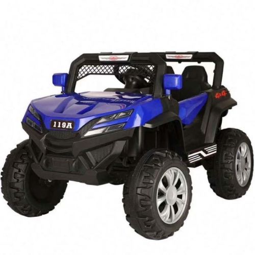 Megastar 4X4 Cherokee Jeep 2 Small Seater Buggy 12 V - Blue (UAE Delivery Only)