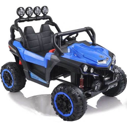 Megastar  Ride On 2 Seater Kids 4X4  Wagon Car - Blue (UAE Delivery Only)