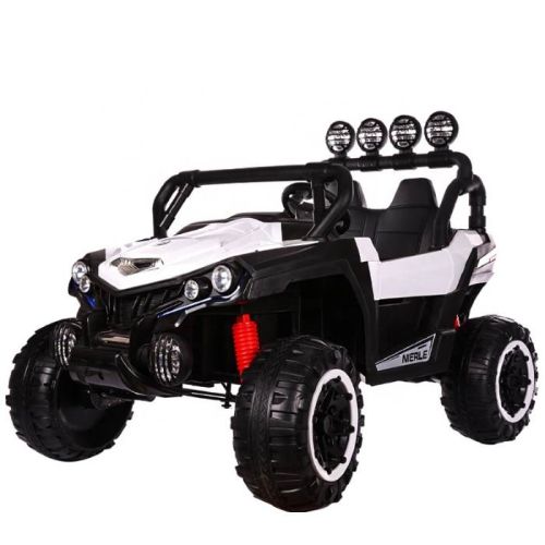 Megastar Ride On 2 Seater Kids 4X4  Wagon Car - White (UAE Delivery Only)