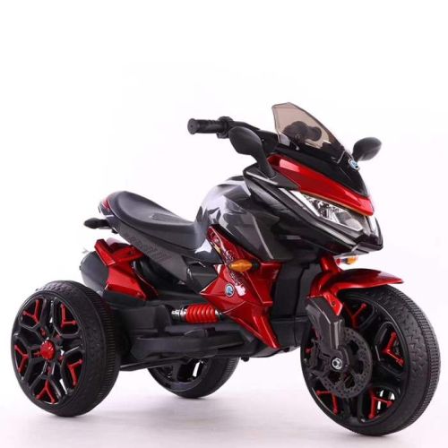 Megastar Ride On 12  V Kinetic Honda Style Motorbike For Lil Riders With 3 Wheels - Red (UAE Delivery Only)