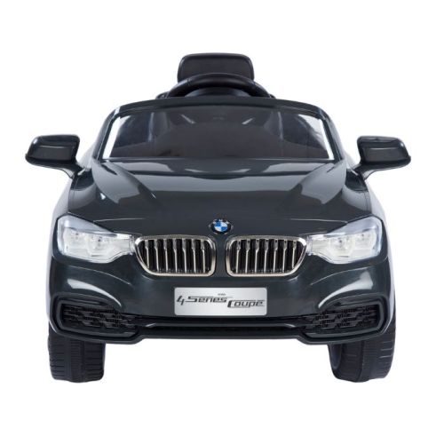 Megastar Licensed BMW 12 V Kids Ride On Coupe Car Remote Controlled - Grey (UAE Delivery Only)