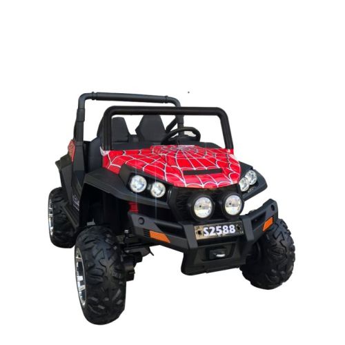 Megastar 2 Seater Army Edition Car Suv Trunker Ride On 12 V - Red (UAE Delivery Only)