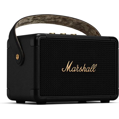 Marshall Kilburn II Bluetooth Speaker, Black And Brass 