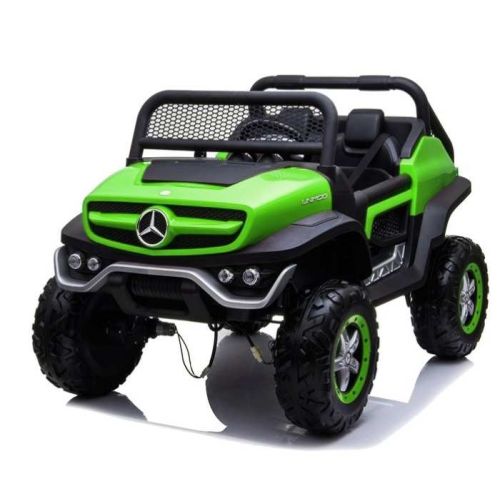 Megastar Licensed Twin Seater Mercedes 12 V Benz Dragoon Truck - Green (UAE Delivery Only)