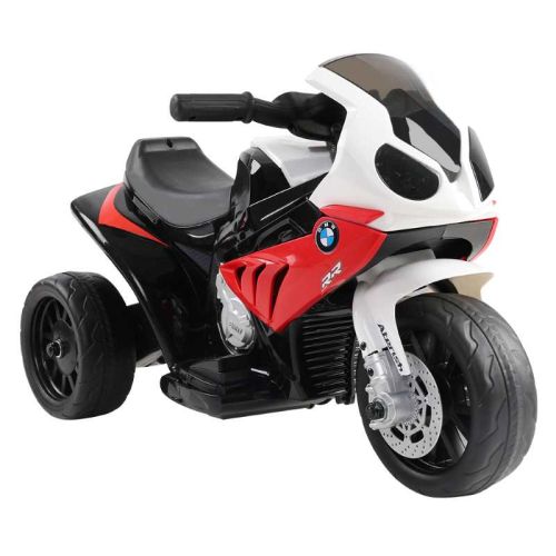 Megastar Ride On  Licensed BMW Mini Trike Electric Motorcycle for kids, Red - 5188SF-R (UAE Delivery Only)