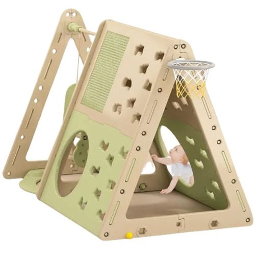 Megastar Whimsical Adventure Haven: Megastar Fibre Kids Play Tent Climber with Swing & tunnel activities"