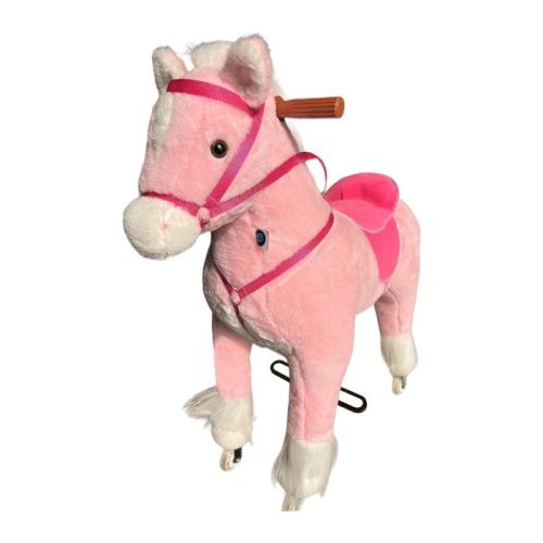 "Megastar Gallop 'n' Play: Action-Packed Mechanical Horse Riding Toy for Kids 4-12 Years"Pink
